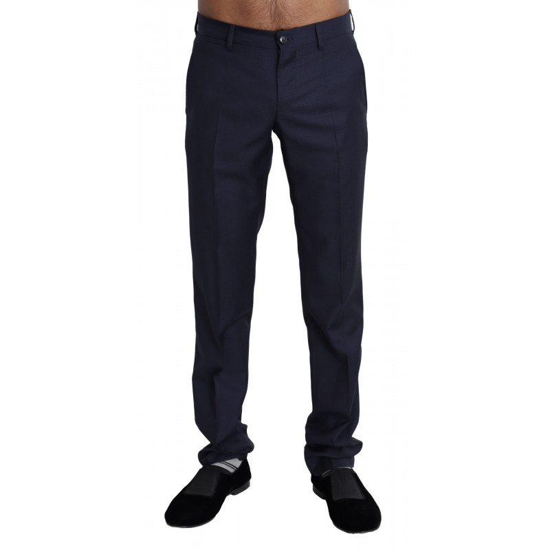 Pantaloni da uomo formali con abito blu navy - IT44 - XS