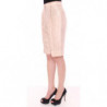 Pantaloncini sopra il ginocchio in broccato beige - IT40-S