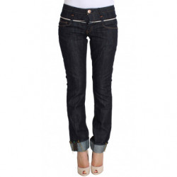 Jeans dal taglio dritto con...