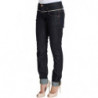 Jeans dal taglio dritto con pantaloni in cotone denim blu - W26
