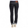 Jeans dal taglio dritto con pantaloni in cotone denim blu - W26