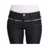 Jeans dal taglio dritto con pantaloni in cotone denim blu - W26