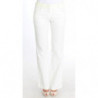 Pantaloni dritti a righe bianche - IT42-M