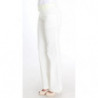 Pantaloni dritti a righe bianche - IT42-M