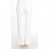 Pantaloni dritti a righe bianche - IT42-M