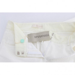 Pantaloni dritti a righe bianche - IT42-M