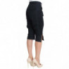 Pantaloni a 3/4 in cotone blu - IT38-XS
