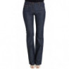 Jeans svasati con taglio a stivale in denim di cotone blu - W26