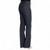 Jeans svasati con taglio a stivale in denim di cotone blu - W26