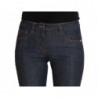 Jeans svasati con taglio a stivale in denim di cotone blu - W26