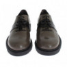 Scarpe stringate in pelle marrone grigio - EU37/US6.5