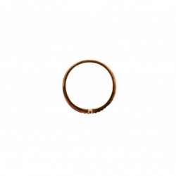 Anello in argento 925 dorato - EU56 - US8