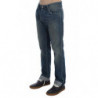 Jeans vestibilità regolare in denim di cotone lavato blu - W34