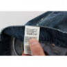 Jeans vestibilità regolare in denim di cotone lavato blu - W34