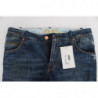 Jeans slim fit in denim di cotone lavato blu - W34