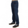 Jeans larghi larghi in cotone lavato blu - W34