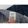 Jeans larghi larghi in cotone lavato blu - W34