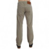 Jeans patchwork di cotone beige - W34