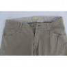 Jeans patchwork di cotone beige - W34