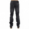 Jeans slim fit regolari in cotone grigio - W34