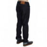Jeans dritti dalla vestibilità regolare in cotone blu - W34