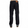 Jeans dritti dalla vestibilità regolare in cotone blu - W34