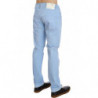 Jeans a vita bassa elasticizzati in cotone blu - W29