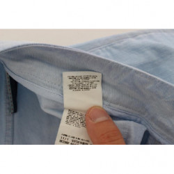 Jeans a vita bassa elasticizzati in cotone blu - W29
