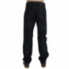 Jeans dal taglio dritto in denim di cotone lavato blu - W34