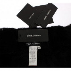Avvolgente sciarpa spalla pelliccia donnola floreale paillettes arg