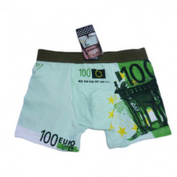Boxer uomo con banconota da...