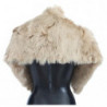 Sciarpa con colletto in alpaca beige - IT40 - XS