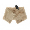 Sciarpa con colletto in alpaca beige - IT40 - XS