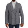 Blazer blu doppiopetto dalla vestibilità regolare - IT50 - L