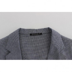 Blazer blu doppiopetto dalla vestibilità regolare - IT50 - L