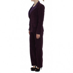 Set di t-shirt da abito in lana viola - IT42-M