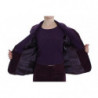 Set di t-shirt da abito in lana viola - IT42-M