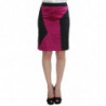 Gonna e blazer da completo a due pezzi rosa nero - IT42-M