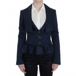 Giacca blazer monopetto blu...