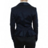 Giacca blazer monopetto blu a tre bottoni - IT40-S