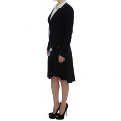 Gonna e blazer da completo a due pezzi blu nero - IT42-M