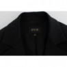 Giacca blazer con borchie dorate in cotone nero elasticizzato - IT44-L