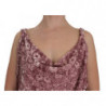 Top blusa in viscosa seta con stampa floreale rosa - IT40-S