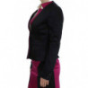 Giacca blazer elasticizzata rosa nera - IT40-S