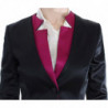 Giacca blazer elasticizzata rosa nera - IT40-S