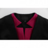Giacca blazer elasticizzata rosa nera - IT40-S