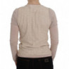Maglione avvolgente in pizzo floreale rosa - IT42-M