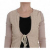 Maglione avvolgente in pizzo floreale rosa - IT42-M