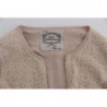 Maglione avvolgente in pizzo floreale rosa - IT42-M