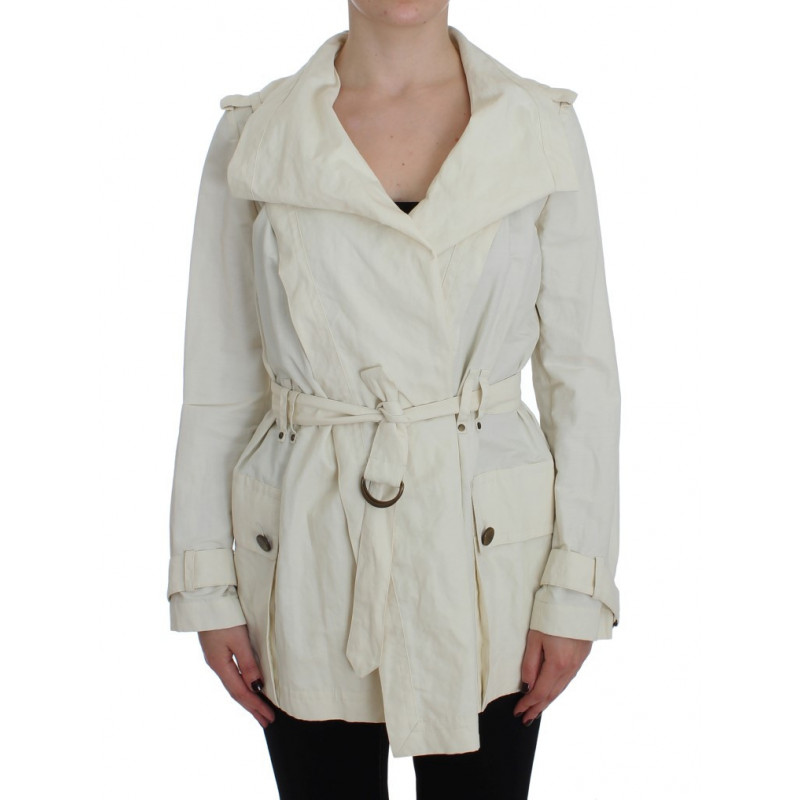 Giacca trench bianca - IT42 - S
